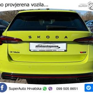 Škoda Octavia Combi 2.0 TSI DSG RS Plus 265 KS, ACC+KAM+KEY+GR SJED+VIRT+LANE