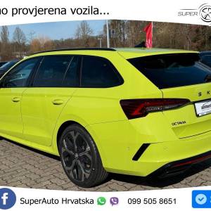 Škoda Octavia Combi 2.0 TSI DSG RS Plus 265 KS, ACC+KAM+KEY+GR SJED+VIRT+LANE