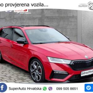 Škoda Octavia Combi RS 2.0 TSI DSG Plus 245 KS, LED+ACC+PANO+4xGR SJED+VIRT+KAM