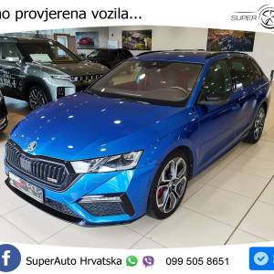 Škoda Octavia Combi RS 2.0 TSI DSG 245 KS, LED+ACC+GR SJED+VIRT+PARK