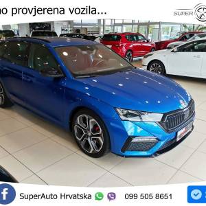 Škoda Octavia Combi RS 2.0 TSI DSG 245 KS, LED+ACC+GR SJED+VIRT+PARK