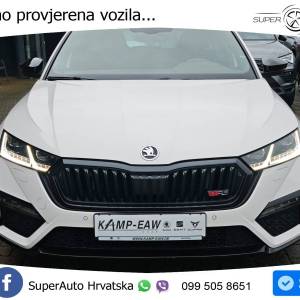 Škoda Octavia Combi RS 2.0 TSI DSG 245 KS, LED+VIRT+GR SJED+PARK