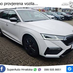 Škoda Octavia Combi RS 2.0 TSI DSG 245 KS, LED+VIRT+GR SJED+PARK