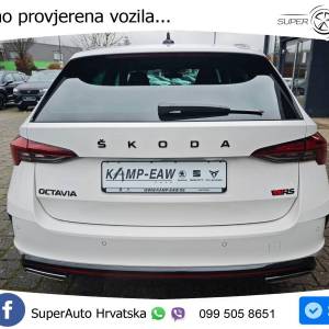 Škoda Octavia Combi RS 2.0 TSI DSG 245 KS, LED+VIRT+GR SJED+PARK