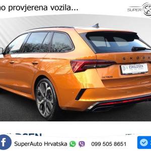 Škoda Octavia Combi RS 2.0 TSI DSG RS Plus, ACC+KAM+KEY+GR SJED+VIRT+LANE