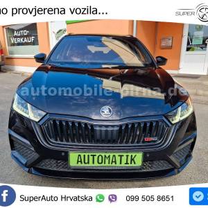Škoda Octavia Combi RS 2.0 TDI DSG 200 KS, LED+KAM+4xGR SJED+PANO+VIRT
