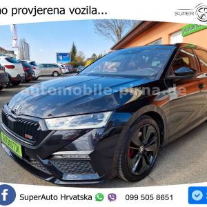 Škoda Octavia Combi RS 2.0 TDI DSG 200 KS, LED+KAM+4xGR SJED+PANO+VIRT