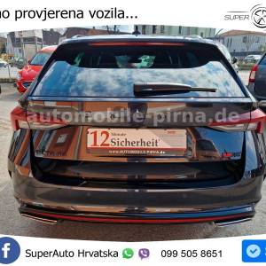 Škoda Octavia Combi RS 2.0 TDI DSG 200 KS, LED+KAM+4xGR SJED+PANO+VIRT