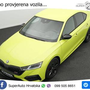 Škoda Octavia RS 2.0 TSI DSG 245 KS, LED+ACC+VIRT+4xGR SJED+HEAD+KAM+PARK