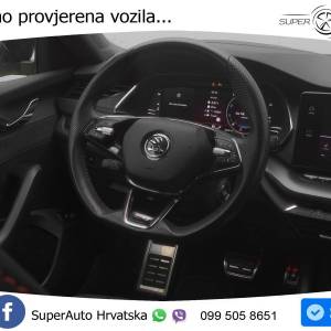 Škoda Octavia RS 2.0 TSI DSG 245 KS, LED+ACC+VIRT+4xGR SJED+HEAD+KAM+PARK