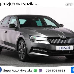 Škoda Superb 1.4 TSI DSG Sportline 218 KS, ACC+360+GR SJED+PANO+VIRT+NAVI