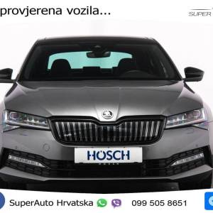 Škoda Superb 1.4 TSI DSG Sportline 218 KS, ACC+360+GR SJED+PANO+VIRT+NAVI