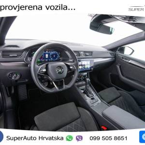 Škoda Superb 1.4 TSI DSG Sportline 218 KS, ACC+360+GR SJED+PANO+VIRT+NAVI