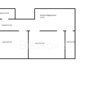 Split, Bol, dvosoban stan 55 m2 na 4.katu 