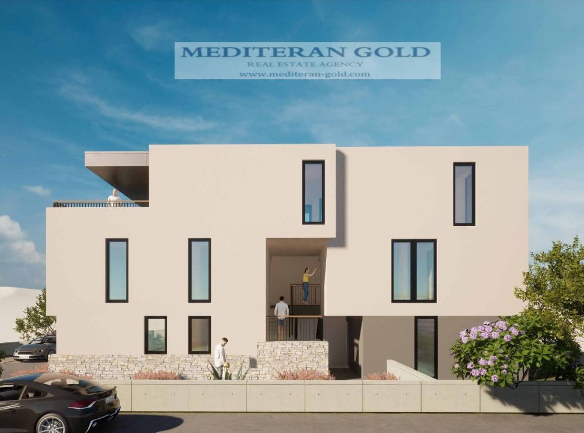 Stan: Kaštel Novi, novogradnja, pogled