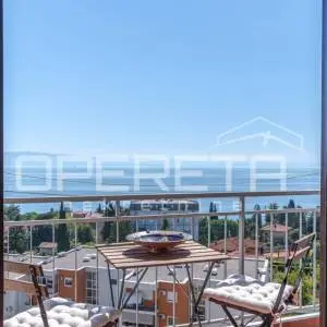 Stan s pogledom na more – Lovran, blizu centra