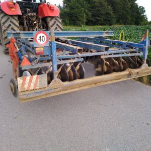 TEŠKA vučena tanjurača 3m – spremna za rad