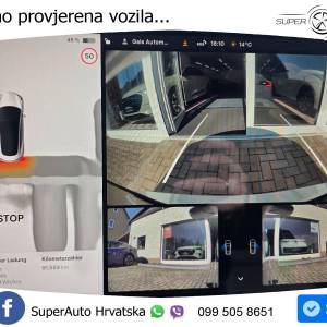 Tesla Model 3 60 kWh 283 KS, ACC+LED+360+GR SJED+HEAD+PANO