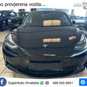 Tesla Model 3 60 kWh 325 KS, ACC+LED+KAM+GR SJED+PANO+ASIST