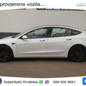 Tesla Model 3 Performance ACC+LED+KAM+4xGR SJED+PANO+ASIST