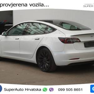 Tesla Model 3 Performance ACC+LED+KAM+4xGR SJED+PANO+ASIST