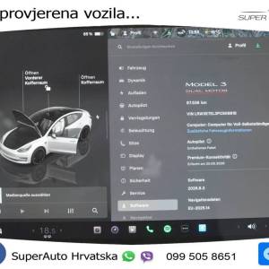 Tesla Model 3 Performance ACC+LED+KAM+4xGR SJED+PANO+ASIST