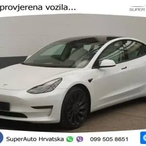 Tesla Model 3 Performance ACC+LED+KAM+4xGR SJED+PANO+ASIST