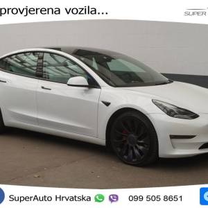 Tesla Model 3 Performance ACC+LED+KAM+4xGR SJED+PANO+ASIST