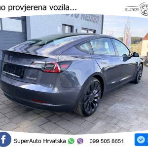 Tesla Model 3 Performance 82 kWh AWD 513 KS, ACC+LED+KAM+4xGR SJED+PANO+ASIST