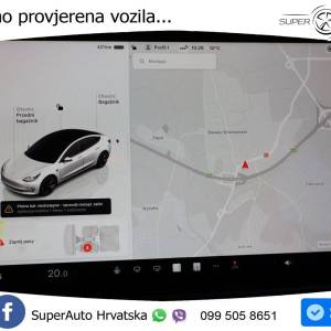 Tesla Model 3 Standard Range Plus 283 KS, KAM+GR SJED+PANO