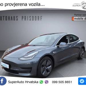 Tesla Model 3 Standard Range Plus 325 KS, ACC+LED+KAM+GR SJED+PANO+ASIST