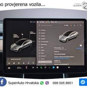 Tesla Model 3 Standard Range Plus 325 KS, ACC+LED+KAM+GR SJED+PANO+ASIST