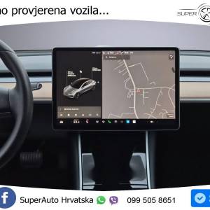 Tesla Model 3 Standard Range Plus 325 KS, ACC+LED+KAM+GR SJED+PANO+ASIST