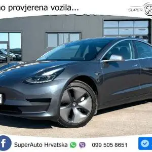 Tesla Model 3 Standard Range Plus 325 KS, ACC+LED+KAM+GR SJED+PANO+ASIST