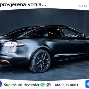 Tesla Model S Plaid 1020 KS, PANO+ZRAČ+KAM+GR SJED+ACC+KEY+LANE
