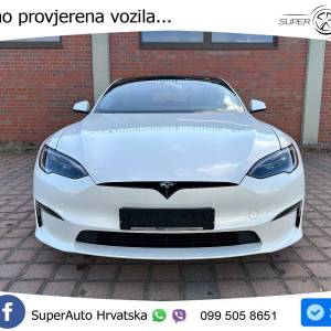 Tesla Model S Plaid 1020 KS, PANO+ZRAČ+KAM+GR SJED+ACC+KEY+VIRT+LANE