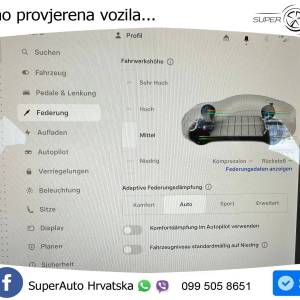 Tesla Model S Plaid 1020 KS, PANO+ZRAČ+KAM+GR SJED+ACC+KEY+VIRT+LANE