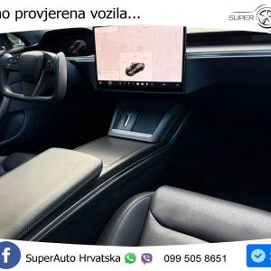Tesla Model S Plaid 1020 KS, PANO+ZRAČ+360°+GR SJED+ACC+KEY+VIRT+LANE