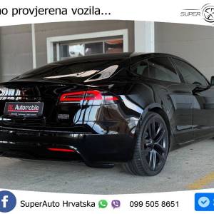 Tesla Model S Plaid 1020 KS, PANO+ZRAČ+360°+GR SJED+ACC+KEY+VIRT+LANE