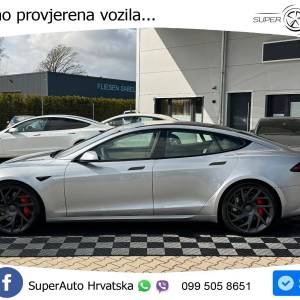 Tesla Model S Plaid 1020 KS, PANO+ZRAČ+KAM+GR SJED+ACC+KEY+VIRT+LANE