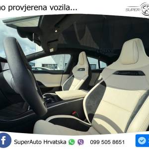 Tesla Model S Plaid 1020 KS, PANO+ZRAČ+KAM+GR SJED+ACC+KEY+VIRT+LANE