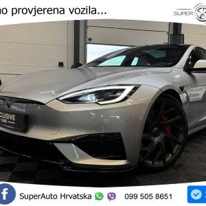 Tesla Model S Plaid 1020 KS, PANO+ZRAČ+KAM+GR SJED+ACC+KEY+VIRT+LANE