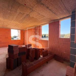 Trosoban stan, novogradnja, Pješčana uvala - pogled na more, 400m od plaže