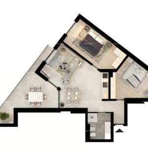 UMAG! Moderan stan u vrhunskom stambenom kompleksu blizu mora , S1