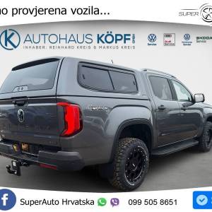 Volkswagen Amarok 3.0 TDI 4M Aut. 240 KS, ACC+LED+360+GR SJED+VIRT+ASIST