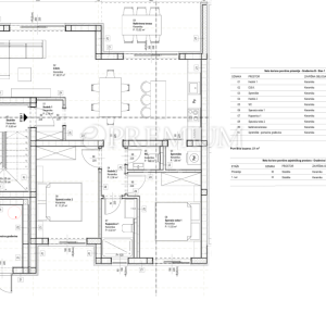 Vrbnik, aparman s bazenom i pogledom na more, novogradnja!