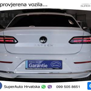 VW Arteon 2.0 TDI DSG Elegance 150 KS, LED+ACC+PANO+GR SJED+VIRT+PARK