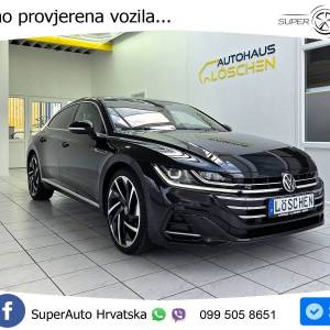 VW Arteon 2.0 TDI DSG R-Line 200 KS, LED+ACC+PANO+4xGR SJED+VIRT+360