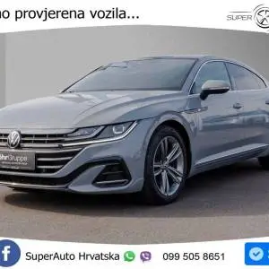 VW Arteon 2.0 TDI DSG R-Line 150 KS, LED+ACC+PANO+4xGR SJED+VIRT+KAM