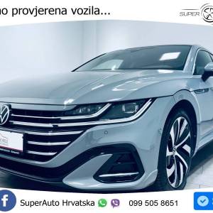 VW Arteon 2.0 TDI DSG R-Line 200 KS, LED+ACC+360+4xGR SJED+PARK+MASAŽA